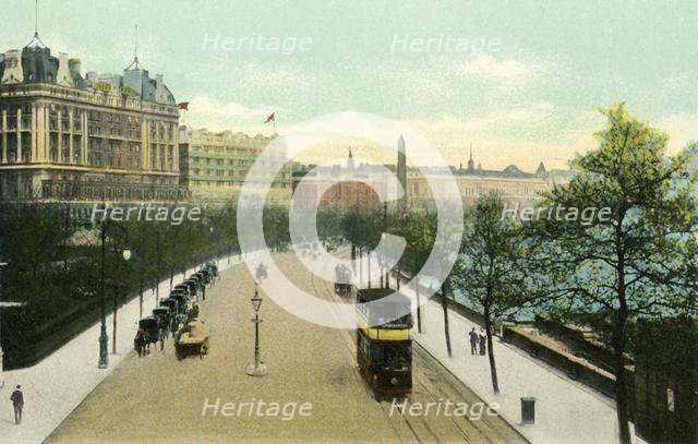 'The Thames Embankment', . Creator: Eyre & Spottiswoode.
