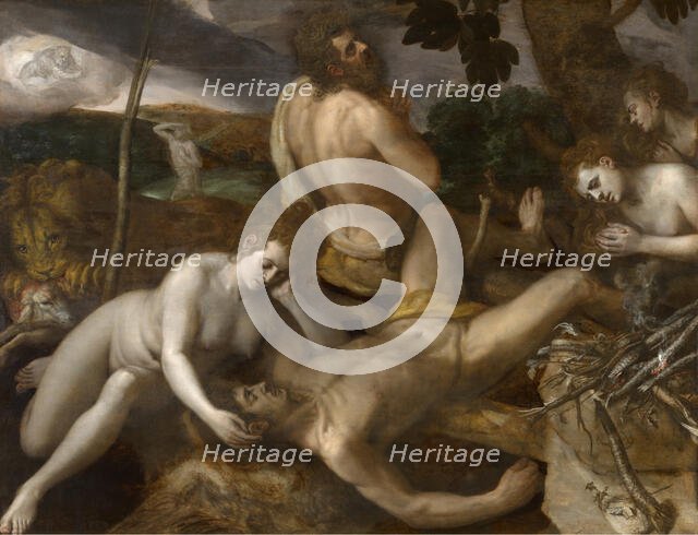 The Lamentation over Abel. Creator: Frans Floris.