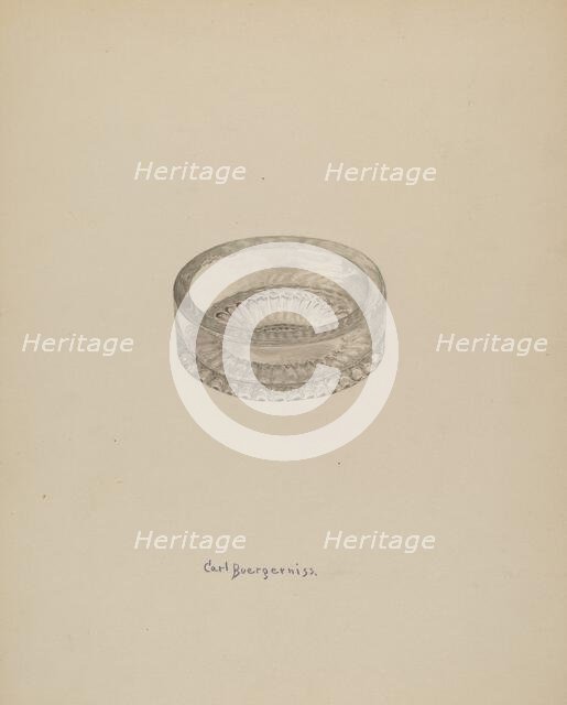 Family Salt Cellar, c. 1941. Creator: Carl Buergerniss.