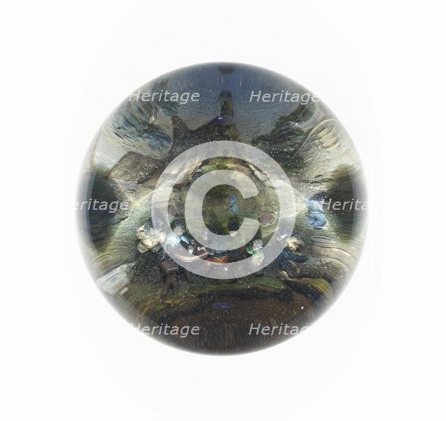 Paperweight, England, c. 1848-60. Creator: Unknown.