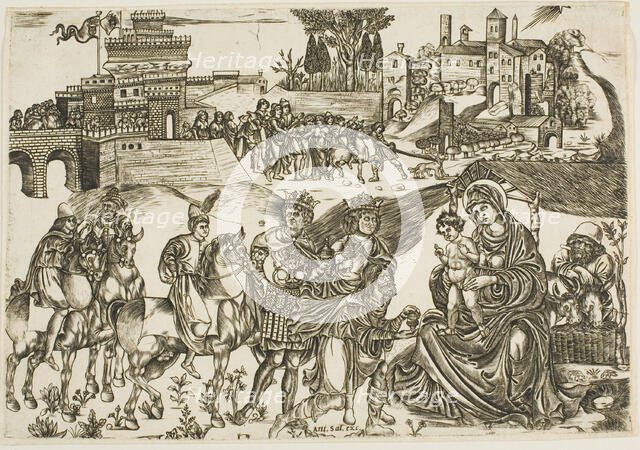 The Adoration of the Magi, 1503/13. Creator: Unknown.