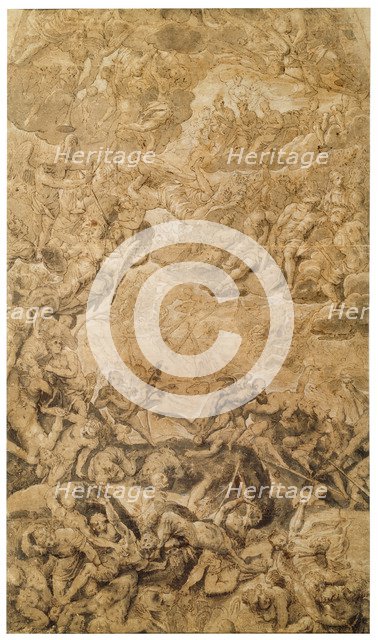 'The Last Judgement', 1590s. Artist: Johannes Rottenhammer the elder