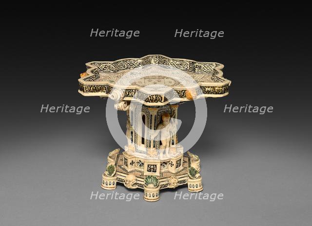 Pedestal Dish, 1800s. Creator: Unknown.