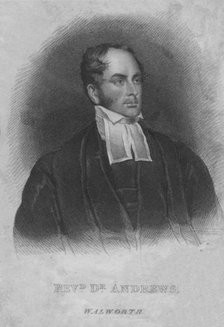 'Reverend Dr. Andrews, Walworth', 1828. Creator: G Parker.