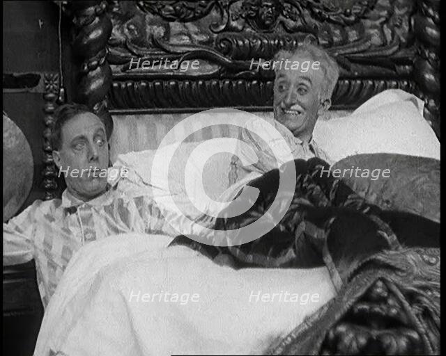 Actor Ralph Lynn Performing in the Play 'Thark' at the Aldwych Theatre London, 1920s. Creator: British Pathe Ltd.