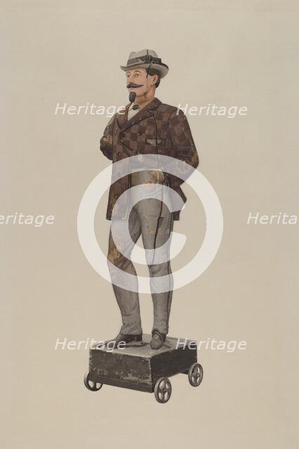 Shop Figure, c. 1939. Creator: John W Kelleher.