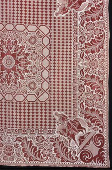 Coverlet, United States, 1870/76. Creator: Unknown.