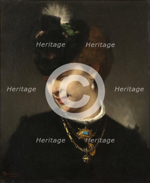 A Parisian Lady. Creator: Hugo Salmson.