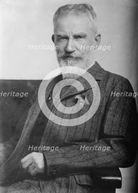 G.B. Shaw, 1914. Creator: Bain News Service.