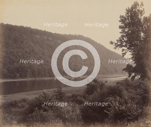 Susquehanna at Standing Stone, c. 1895. Creator: William H Rau.
