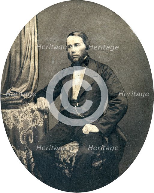 Yakov Groth, Russian philologist and linguist, 1860s. Artist: Unknown