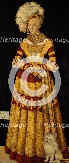 Duchess Katharina von Mecklenburg (1487-1561), 1514. Artist: Cranach, Lucas, the Elder (1472-1553)