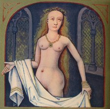 Junon - Deesse Des Royaumes', 1403, (1939). Artist: Master of Berry's Cleres Femmes.