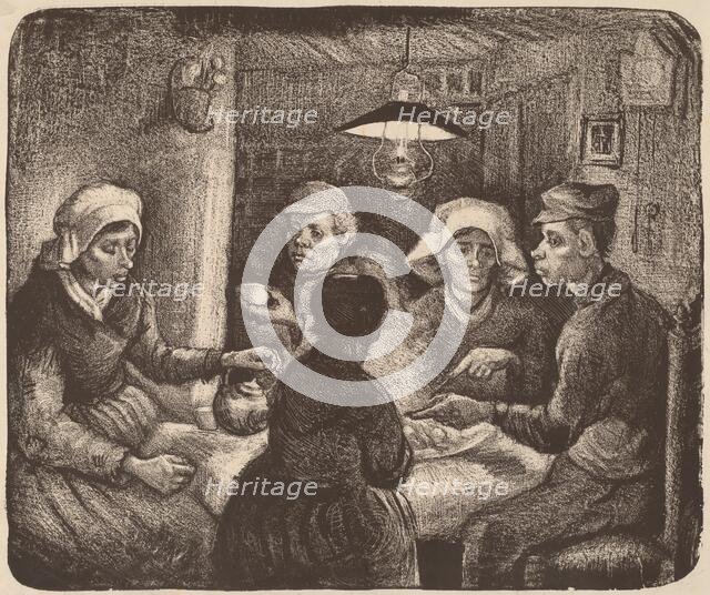 Potato Eaters, 1885. Creator: Vincent van Gogh.