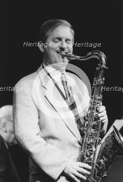 Scott Hamilton, Brecon Jazz Festival, Powys, Wales, 1998. Creator: Brian Foskett.