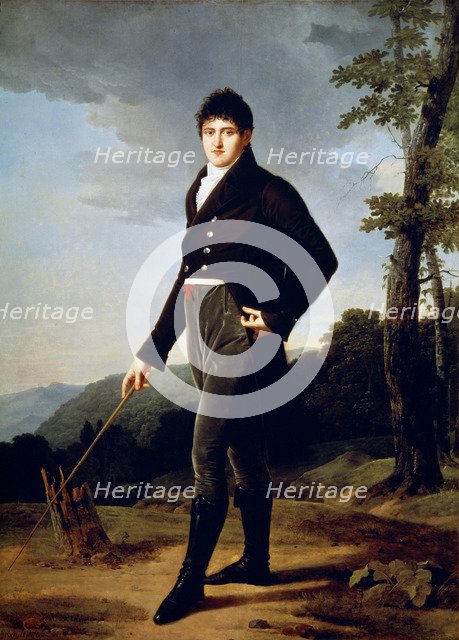 'Portrait of Count Andrey Bezborodko', 1804.  Artist: Robert Lefevre