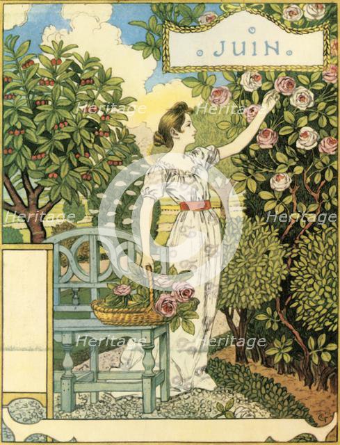 'Juin', 1896. Creator: Eugene Samuel Grasset.