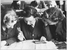 Royal Air Force No. 2 School of Photography, Palatine Road, Blackpool, 1942-1943. Creator: Barnet Saidman.