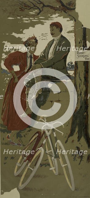 Ride Sterling bicy[cles], c1895 - 1917. Creator: Unknown.
