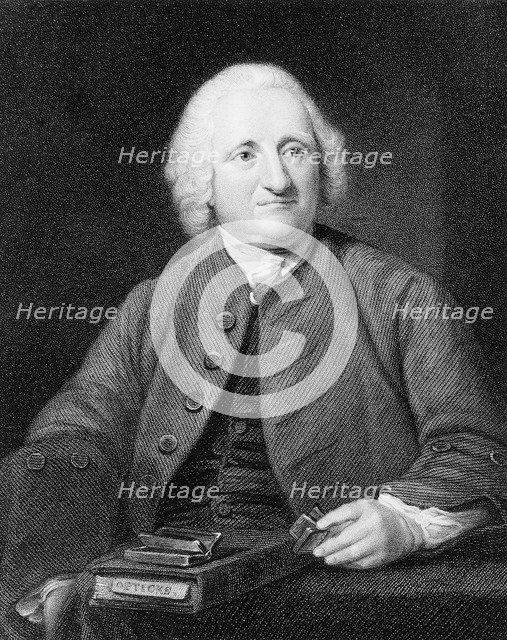 John Dollond, optician, c1750. Artist: Posselwhite