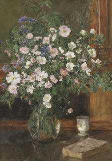 Wild Briar Roses, 1908. Creator: Anna Munthe-Norstedt.