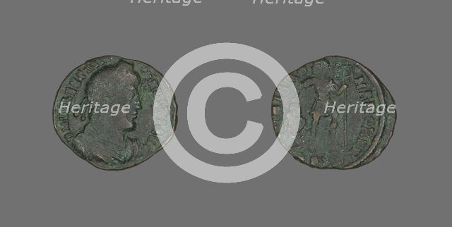 Coin Portraying Emperor Valentinian I, 364-375. Creator: Unknown.