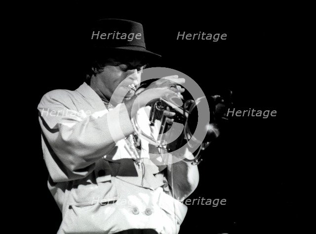 Chuck Mangione, Royal Festival Hall, London, 1988. Artist: Brian O'Connor