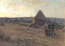 'The return of the Harvesters', 1911. Artist: Leon-Augustin Lhermitte.