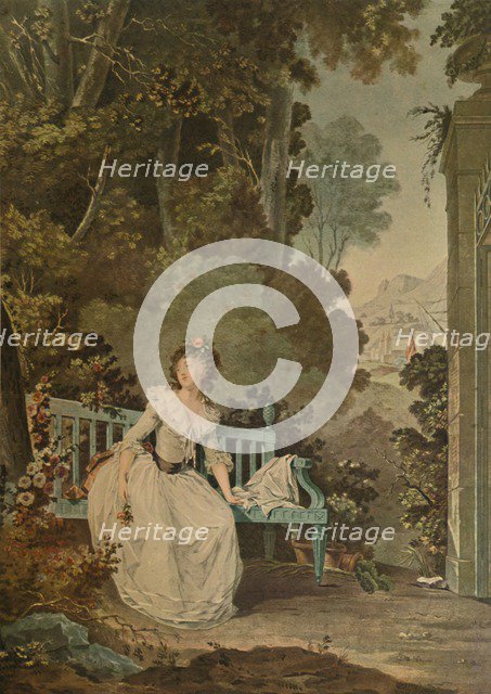 'Madame Dugazon', 1770, (1913). Artist: Jean Francois Janinet.