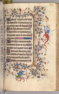 Hours of Charles the Noble, King of Navarre (1361-1425): fol. 240r, Text, c. 1405. Creator: Master of the Brussels Initials and Associates (French).