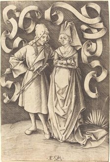 The Dissimilar Couple, c. 1495/1503. Creator: Israhel van Meckenem.