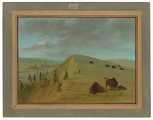 Cedar Bluffs, 1861/1869. Creator: George Catlin.