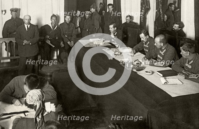 Trial of Boris Viktorovich Savinkov (1879-1925), 1924.