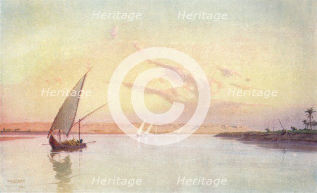 'Tel-El-Amarna, on the Upper Side', c1880, (1904). Artist: Robert George Talbot Kelly.