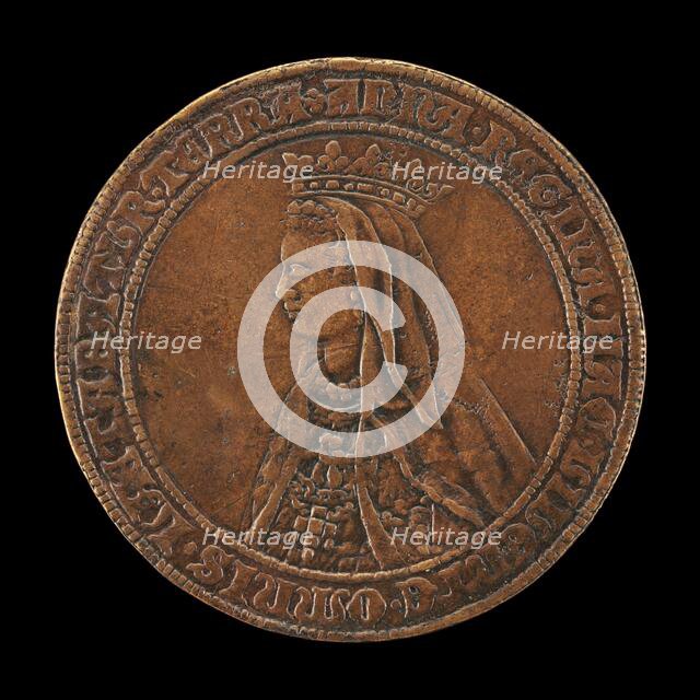 Anne of Brittany, died 1514, Wife of Louis XII 1498 [reverse], 1498/1514. Creator: Unknown.