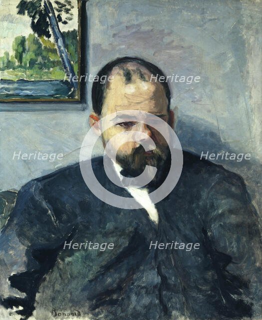 Portrait of Ambroise Vollard (1865-1939), ca 1904. Creator: Bonnard, Pierre (1867-1947).