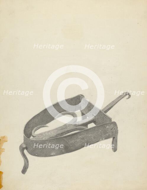 Trivet, c. 1937. Creator: Joseph Stonefield.