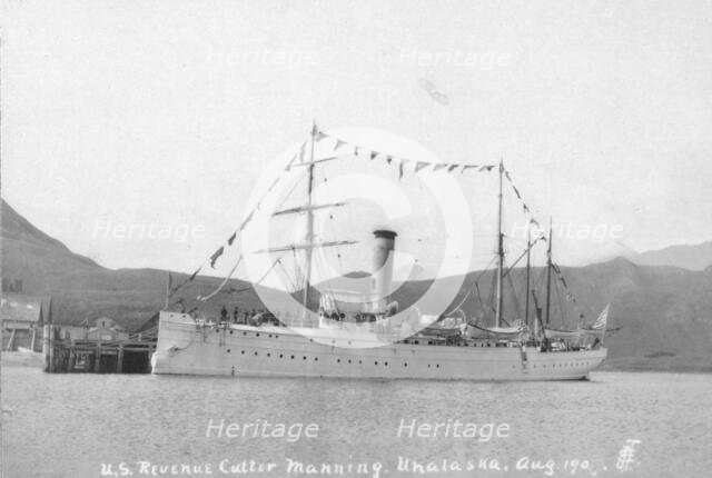 U.S. Revenue cutter "Manning", 1908. Creator: Unknown.