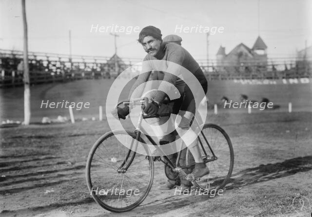 Cyclist Germain, 1910. Creator: Bain News Service.