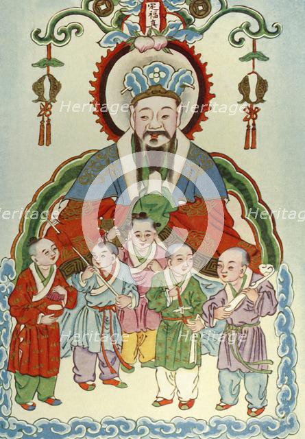 'The Kitchen-God', 1922. Creator: Unknown.