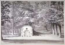 An ice house or conduit in Greenwich Park, London, 1772. Artist: Samuel Hieronymus Grimm   