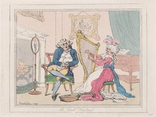The Dull Husband, 1789., 1789. Creator: Thomas Rowlandson.