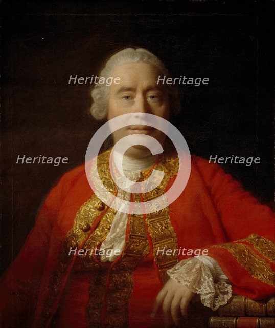 Portrait of David Hume (1711-1776), 1766. Artist: Ramsay, Allan (1713-1784)