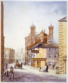 The Sailors' Home, from Hanover Street, Liverpool, 1864. Artist: William Gawin Herdman