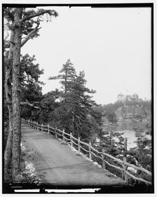 Sky top and Lake Mohonk, c1902. Creator: Unknown.