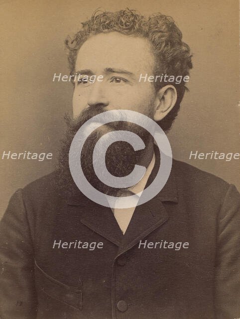 Matha. , 1880s-90s. Creator: Alphonse Bertillon.