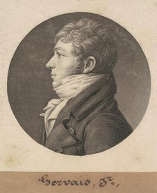 Gervais, Jr., 1801. Creator: Charles Balthazar Julien Févret de Saint-Mémin.