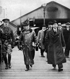 British Prime Minister Herbert Asquith visiting Ireland, 1914 (1951). Artist: Unknown