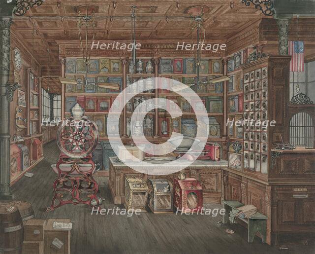 Grocery Store, 1935/1942. Creator: Perkins Harnly.