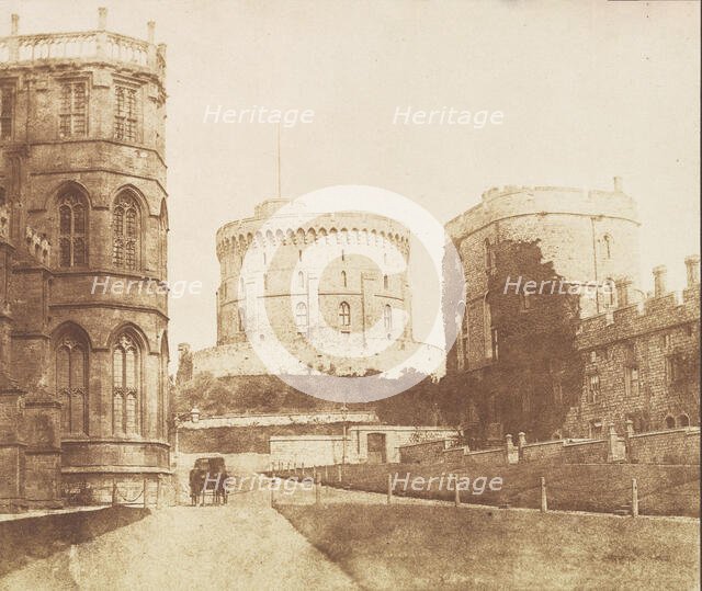 Windsor Castle, June 1841. Creator: William Henry Fox Talbot.